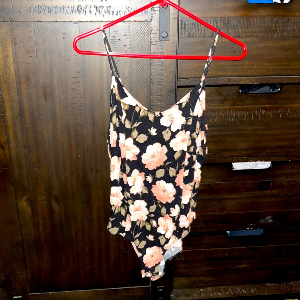 Women’s floral bodysuit